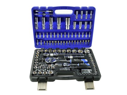 Set de chei tubulare și torx 108 buc CRV GEKO G10101