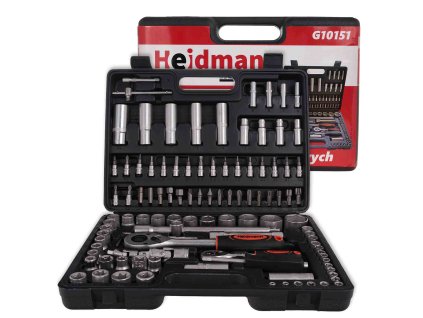 Set de chei tubulare 108 buc 1/4", 1/2", torx, tip H G10151