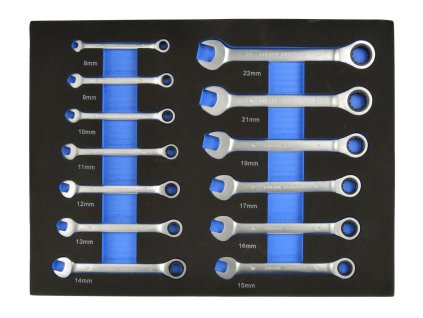 Set de chei cu clichet 13 bucăți 8-22mm G10833C