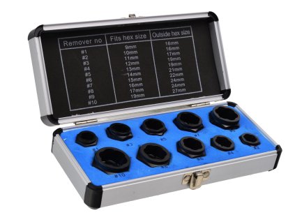 Set de adaptoare pentru șuruburi deteriorate 10 buc G30032