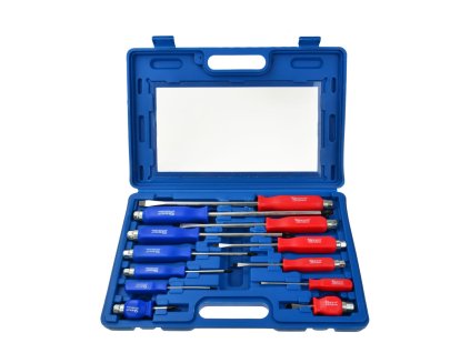 Set de șurubelnițe de lăcătușerie 12 buc CRV (geantă) G30585