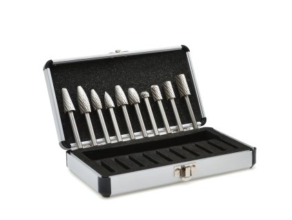 Set freze cu tija 6 mm, 10 buc, G37511