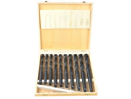 Set 10 bucăți burghie Morse pentru metal MK2 14,5-23 mm G38116