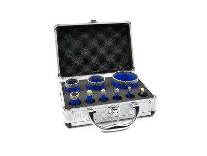 Set de carote diamantate 9 bucăți 6-68mm G65102