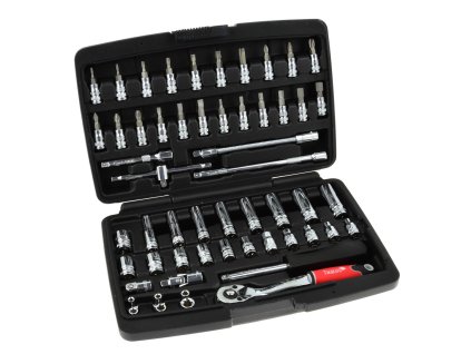 Set profesional de chei tubulare 1/4" 56 buc 25GW T00104