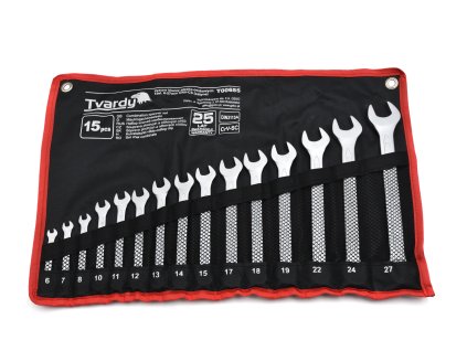 Set chei combinate 15 buc 6-27 mm CRV-CS (satin) T00655