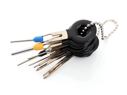 Set de demontare pini, 11 buc, unelte pentru extragerea pini, chei