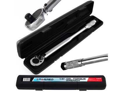 Cheie dinamometrica 1/2" 480mm 42-210Nm 20kg cu blocare, pentru roți