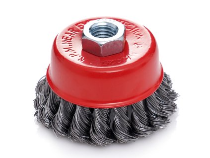 Perie frontală din oțel M14, diametru 75 mm