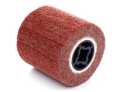 Disc abraziv cilindric din material textil nețesut, țesătură abrazivă 100x100x19 P120