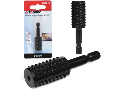 218744 hrubovaci valec valcova freza na drevo rasple sestihranny trn 15mm