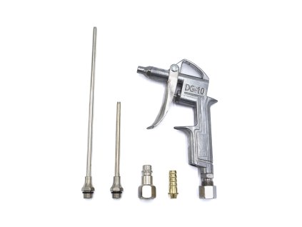 Pistol de suflat, set de suflat 6 bucăți