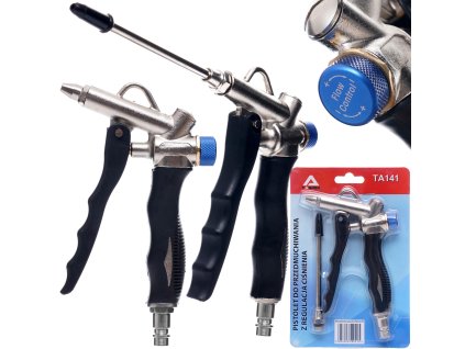 Pistol de sablare cu reglaj de presiune 10 BAR, cauciucat TA141