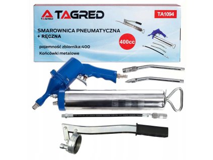 Pistol de ungere pneumatic + manual 2în1 400ml