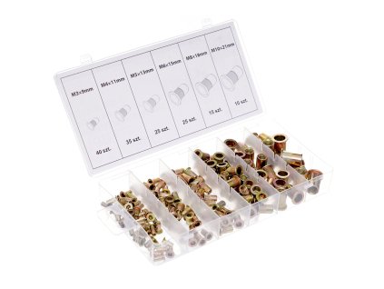 Șuruburi cu nituri din oțel M3 M4 M5 M6 M8 M10 150 bucăți