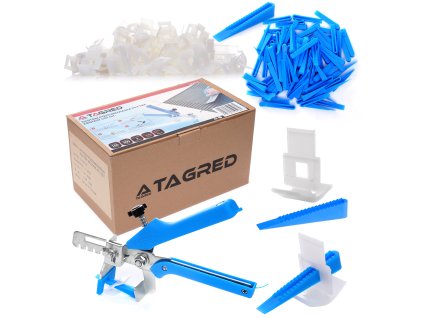 Sistem de nivelare a plăcilor ceramice, plăci, clește, pană, cleme - set 401 bucăți