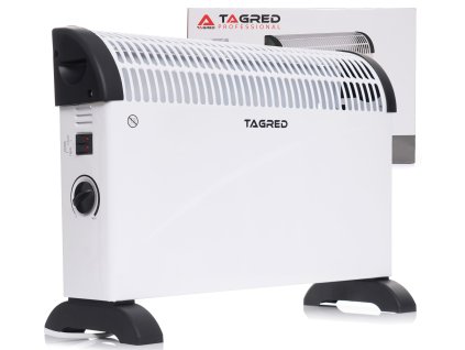 220508 elektricky konvektor s termostatem vykon 2000w bily