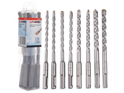 Set burghie pentru beton SDS PLUS, 8 buc.