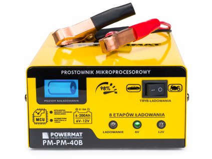 Încărcător auto microprocesor 6/12V PM-PM-40B