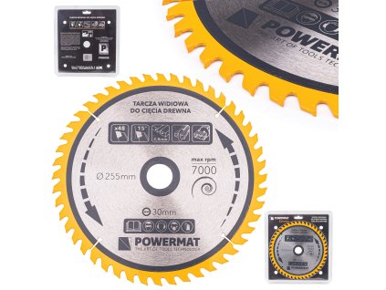222293 kotouc s tvrdokovovymi zuby na drevo 255x30 48z tdd 255x30x48z