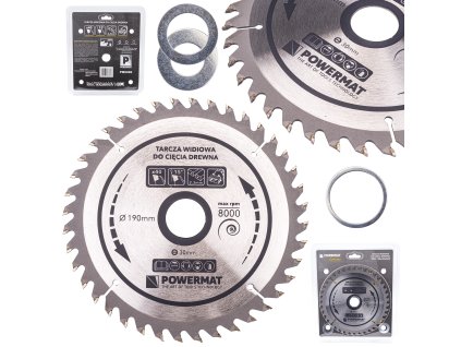 Disc de ferăstrău lemn 190x30 40 dinți TDD-190x30x40Z