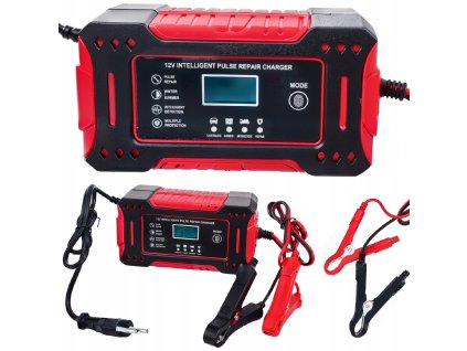Nabíječka autobaterií 12V 6A s LCD displejem1