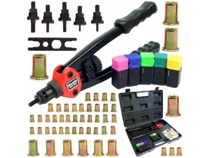 Ruční nýtovačka na nýtovací matice M5 M12 – sada 62 ks1