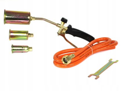 Plynový hořák na opalování s 3 tryskami1