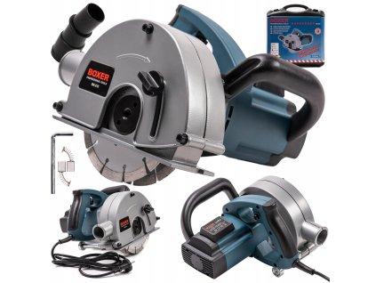 Elektrická bruska na beton s příslušenstvím 1700W 2 kotouče + kufr1