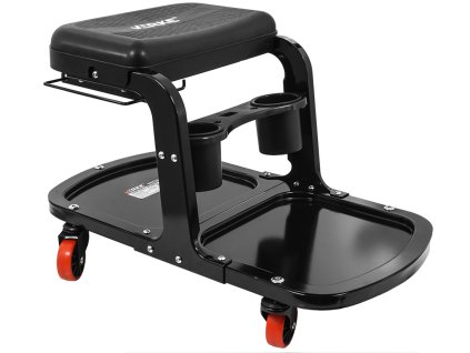 Scaun atelier negru + suport VERKE V83263