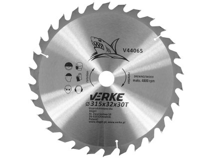 Disc vidia 315 mm x 32 mm x 30T VERKE V44065