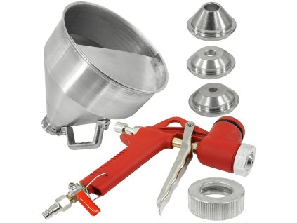 Pistol de ghips cu recipient metalic de 5l Verke V81281