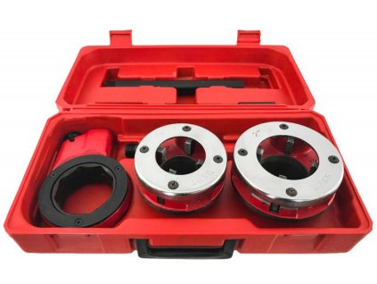 Robinete de mână pentru țevi 2 buc 1 1/2-2" DEGET V07510