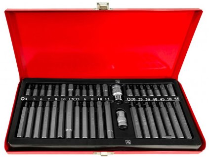 Set de biți TORX/Hex/Spline 40 buc VERKE V39020