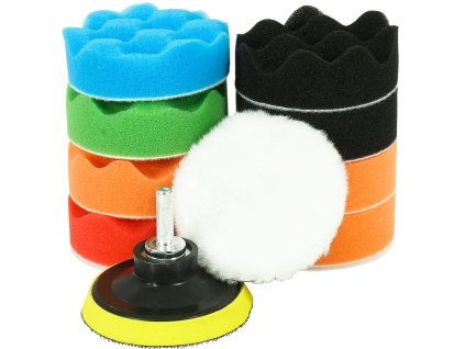 Set burete de lustruit pentru burghiu 80mm VERKE V08119