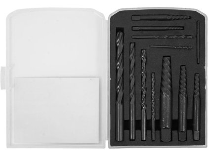 Set pentru îndepărtarea șuruburilor și burghiilor deteriorate EVA 6+6 buc VERKE V86485