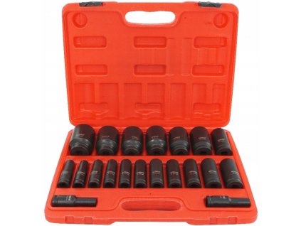 Set prize cu impact 1/2" 10-38 mm VERKE V39463