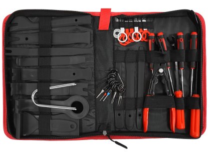 Set extractoare tapițerie 43 buc VERKE V86292