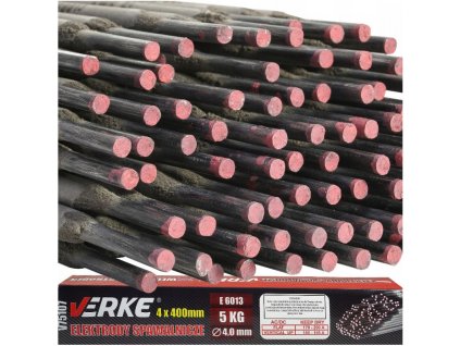 Electrozi de sudare 4x400mm (5kg) VERKE V75107