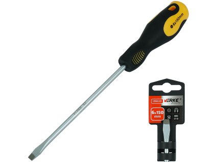 Șurubelniță plată 6x150 mm S2 Verke Premium Line V86440
