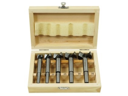 Burghie pentru lemn 5 buc Verke V05069