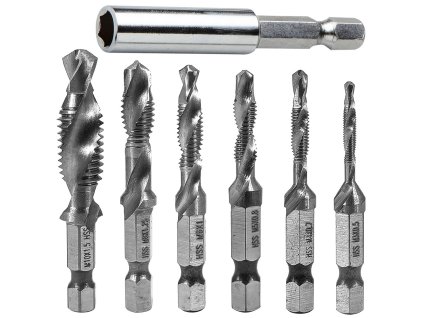 Burghie, tija hexagonala, set 6 bucati Verke V86231