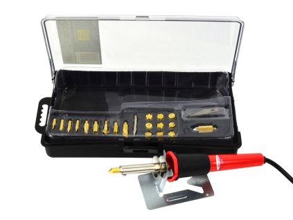 Set pirografic pentru lemn si piele 23 buc G20050 AMBALAJ DETERMINAT