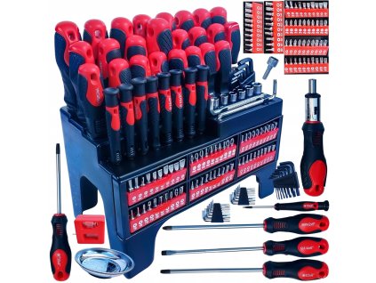 ZESTAW NARZEDZIOWY SRUBOKRETY WKRETAKI BITY STOJAK 126 EL MISKA MAGNETYCZNA