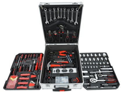 Set de scule în cutie metalică NOTIG