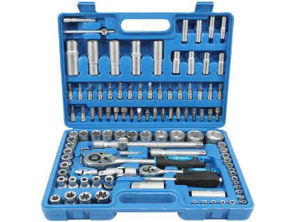 Set chei tubulare 108 bucăți într-o cutie BAUG