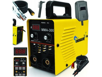 SPAWARKA INWERTOROWA INWERTEROWA LCD MMA 300A IGBT HOT START ANTI STICK VRD