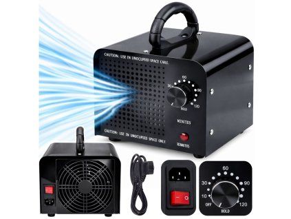 pol pl Generator Ozonu LEAN 155W 60000 MG Ozonator Do Pomieszczen Samochodu Timer 29379 1