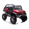 mamido Dětské elektrické autíčko Mercedes Unimog 4x4 červené 3