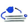 Pompă manuală de ulei, cu manivelă / 3,1 kg / albastră / G01018